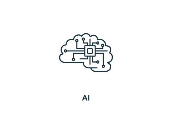 Ai Icon from Machine Learning Collection: A Modern Visual Asset for Designers and Developers