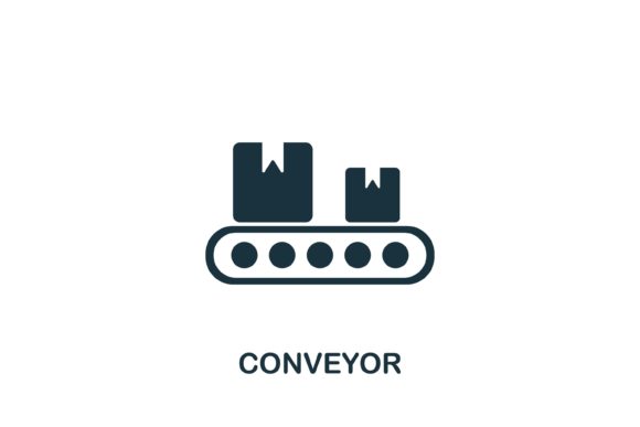 Conveyor Icon: A Modern Design Essential for Creative Projects