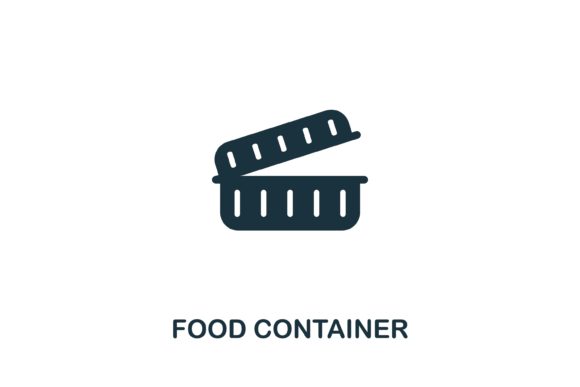 Food Container Icon: A Versatile Design Element for Modern Web Projects