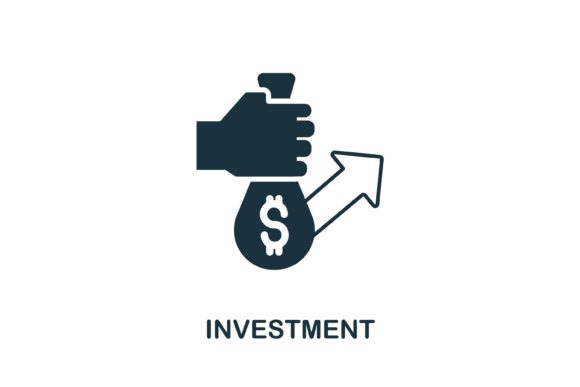 Investment Icon: Simple Design for Powerful Visual Communication