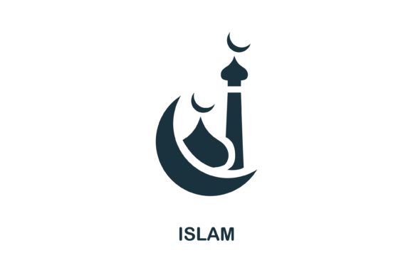 Islam Icon: Simple, Versatile Visual for Modern Design Needs