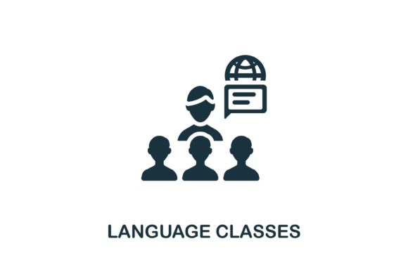 Language Classes Icon: A Versatile Design Tool for Modern Web Projects