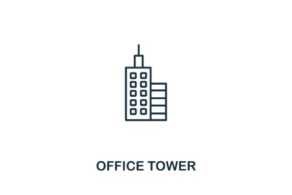 Office Tower: A Versatile Design Asset for Modern Visual Communication