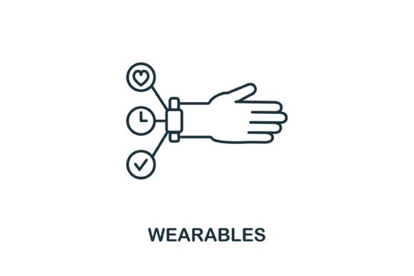 Wearables Icon from IoT Collection: A Practical Design Resource for Modern Projects